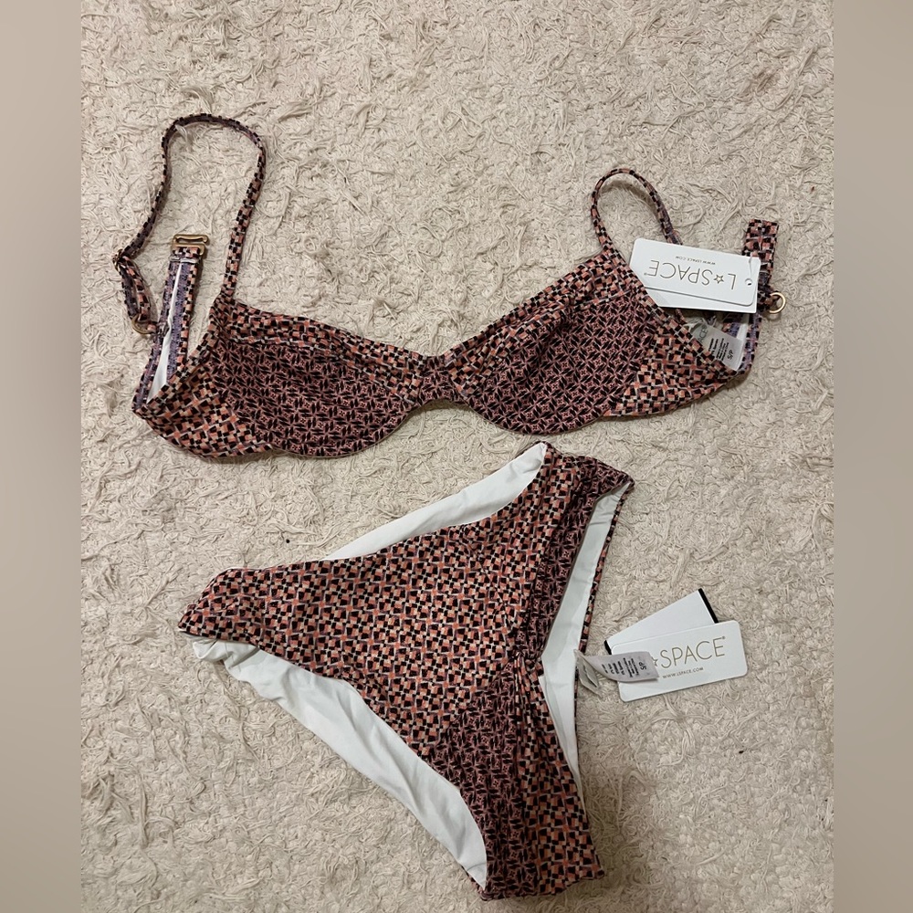 L*Space bikini, small, NWT